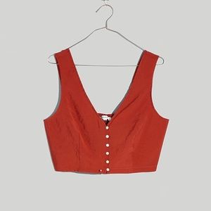 Madewell Gwen Crop Top Vest